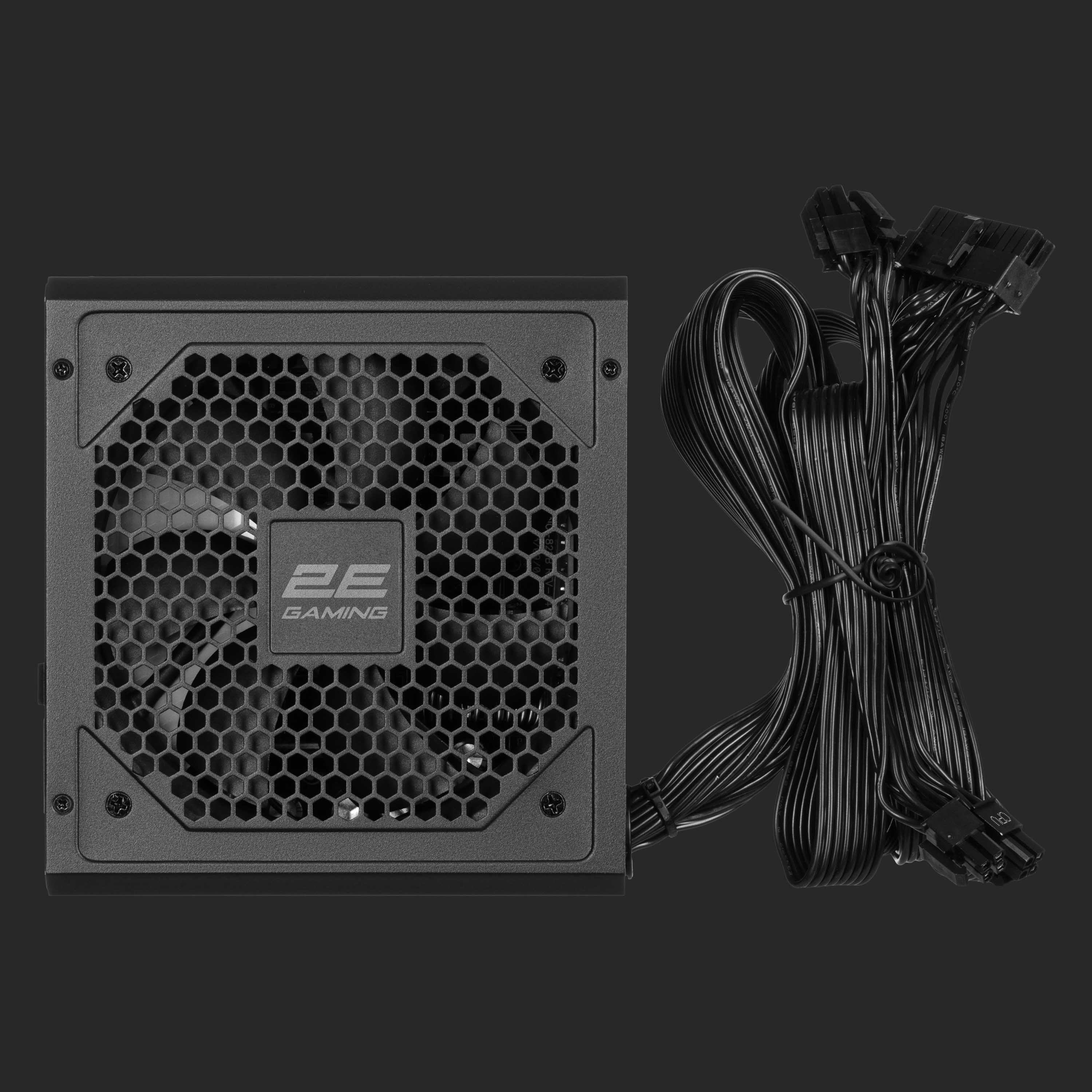 2E GAMING PSU Solid Power Pro (850W), >85%, 80+ Bronze, 120mm, 1xMB 24pin(20+4), 2xCPU 8pin(4+4), 3xMolex, 6xSATA, 4xPCIe 8pin(6+2), 1x12VHPWR, Semi Modular