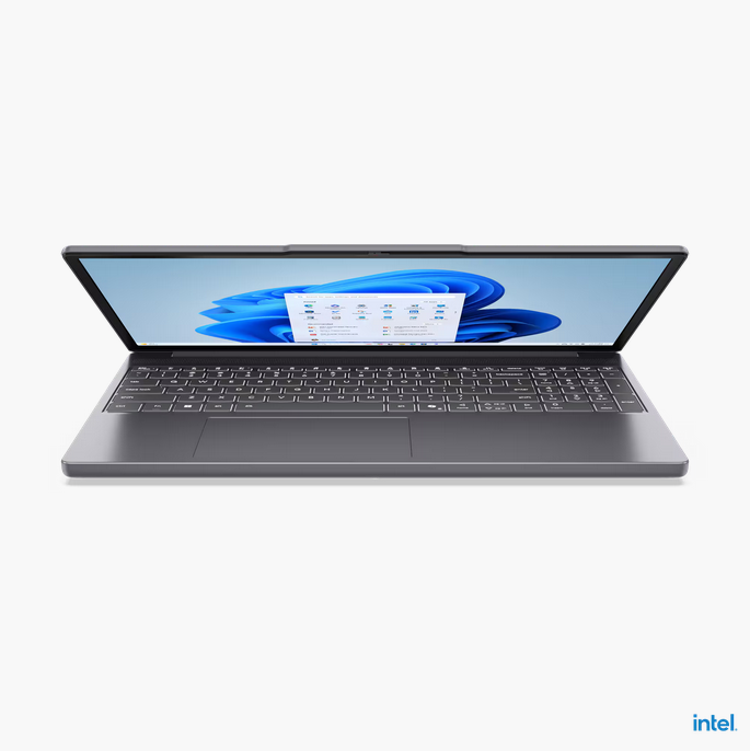 ნოუთბუქი Lenovo IdeaPad Slim 3 15IRH10 (Model: 83K1002CRK) | 15.3" WUXGA (1920x1200) IPS 300nits Anti-glare, 45% NTSC, 60Hz | Intel Core i5-13420H, 8C / 12T,  2.1 / 4.6GHz, 12MB | 8GB Soldered DDR5-4800, one more free  slot | 512GB SSD M.2 2242 PCIe 4.0x4 NVMe |  Integrated Intel UHD Graphics | Luna Grey | 2YrW , Case Material	 Aluminium (Top), PC-ABS (Bottom), Mil-Spec Test  MIL-STD-810H military test passed (21 test items)