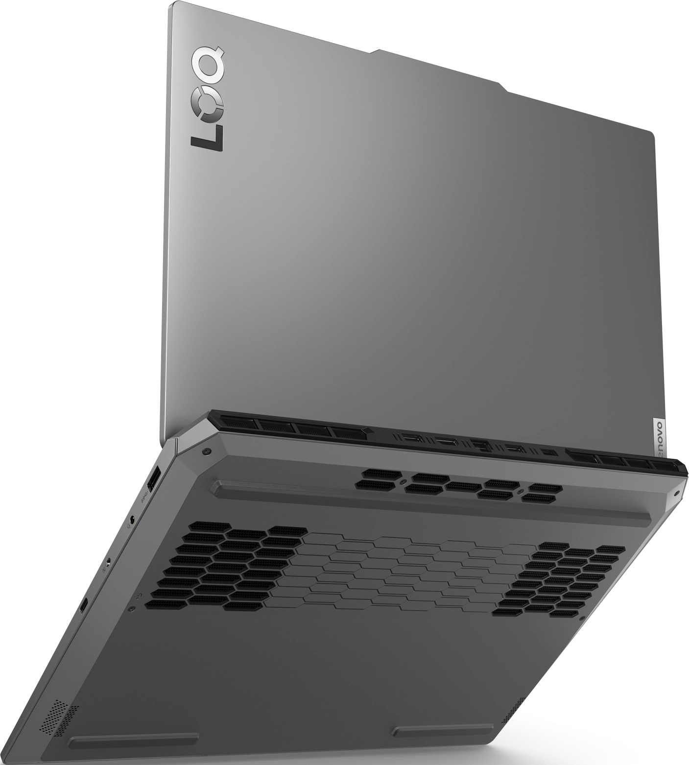 Gaming ნოუთბუქი Lenovo LOQ 15IAX9 (83GS005NRK) 15.6" 1920x1080 (Full HD), 144Hz , IPS, Intel Core i5 12450HX, 2400 MHz, 16 GB DDR5, 512 GB SSD, GeForce RTX 3050 6144 MB, Wi-Fi, Bluetooth, no OS, gray