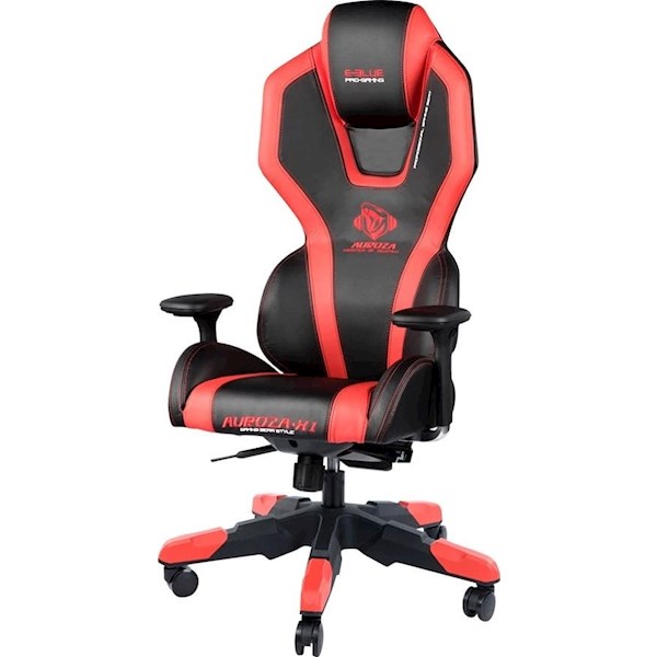 Gaming სავარძელი E-Blue Auroza Gaming Chair - RED EEC410BRAA-IA