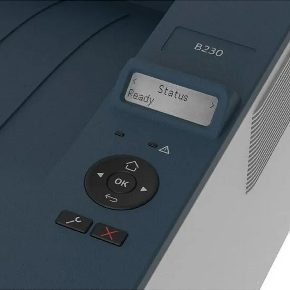 შავ-თეთრი ლაზერული პრინტერი Xerox® B230 Printer | Output B&W | Paper size A4 | Up to 34 ppm | Up to 2.5K pages/month | Duty cycle: Up to 30,000 images/month | Two-sided output | 10/100BaseTX Ethernet, Hi Speed USB 2.0 (Type B), Wi-Fi (802.11 n/g/b)