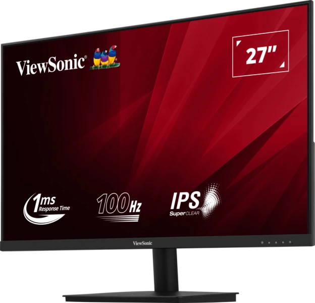 მონიტორი Viewsonic 27" VA270-H 27", IPS, 1920x1080 (Full HD), 1 ms, 100 Hz, 250 cd/m2, 178°/178°, VGA, HDMI, black