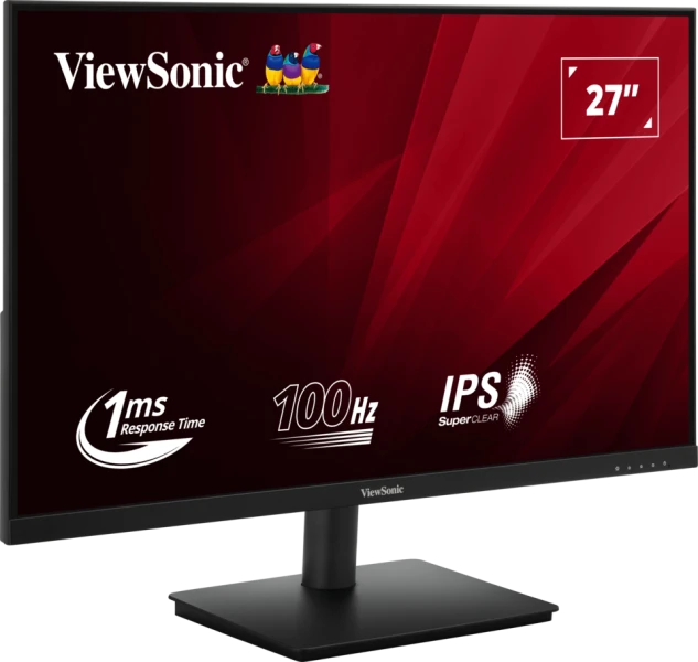 მონიტორი Viewsonic 27" VA270-H 27", IPS, 1920x1080 (Full HD), 1 ms, 100 Hz, 250 cd/m2, 178°/178°, VGA, HDMI, black
