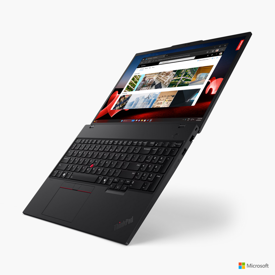 ნოუთბუქი კლასიკა LENOVO ThinkPad T16 Gen 3 (Model: 21MQ0011GX) | 16" WUXGA (1920x1200) IPS 300nits AG| Intel Core Ultra 7 155U, 12C / 14T,  up to 4.8GHz, 12MB | 1x 16GB SO-DIMM DDR5-5600 | 1TB SSD M.2 2280 PCIe 4.0x4 Performance NVMe Opal 2.0 | Integrated Intel Graphics | 3YrW