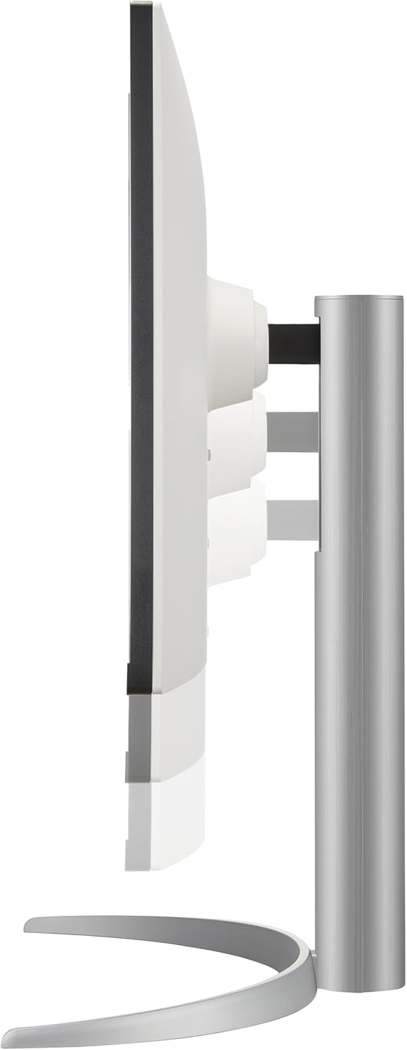 მონიტორი LG 27UP850K-W 27-inch Ultrafine 4K UHD (3840 x 2160) IPS Computer Monitor, 60Hz, 5ms, 400 cd/m^2 | DisplayHDR 400,  HDMI, DisplayPort, USB Type-C 90W PD, Tilt/Height/Pivot Adjustable Stand, White  