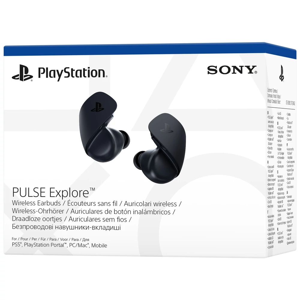 ყურსასმენი for Sony - Playstation 5 PULSE Explore Wireless Earbuds - Midnight Black (0711719590064)