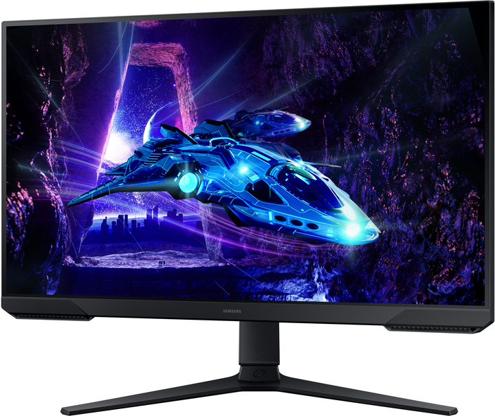 Gaming მონიტორი Samsung 27" LS27DG300EIXCI Odyssey G3 27", VA, 1920x1080 (Full HD), 1 ms, 180 Hz, AMD FreeSync, 250 cd/m2, 178°/178°, HDMI, DisplayPort, black