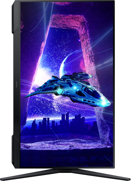 Gaming მონიტორი Samsung 27" LS27DG300EIXCI Odyssey G3 27", VA, 1920x1080 (Full HD), 1 ms, 180 Hz, AMD FreeSync, 250 cd/m2, 178°/178°, HDMI, DisplayPort, black