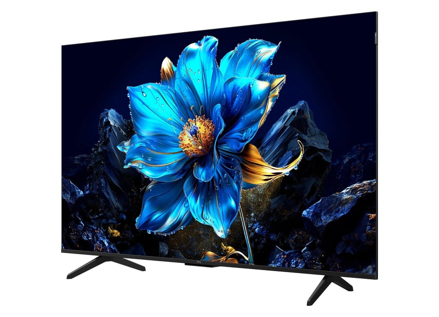 ტელევიზორი TCL 55" 55P7K 55" diagonal, 4K UHD resolution (3840x2160), QLED, 60 Hz, HDR10+, DVB-T2 support, Wi-Fi, Bluetooth, 3xHDMI, RJ-45, 2xUSB, Smart TV Google TV