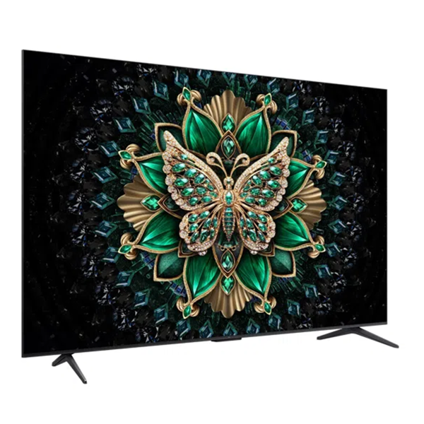 ტელევიზორი TCL 55" 55C6K Mini LED 55" diagonal, 4K UHD resolution (3840x2160), QLED, 120 Hz, HDR10+, support DVB-T2, Wi-Fi, Bluetooth, 4xHDMI, RJ-45, USB, Smart TV Google TV