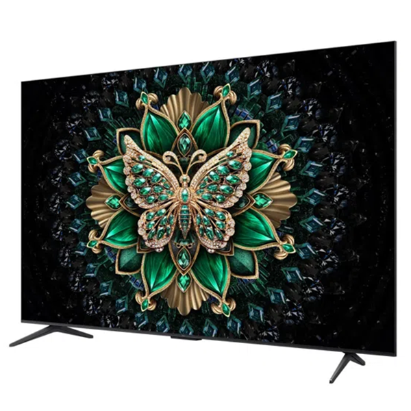 ტელევიზორი TCL 55" 55C6K Mini LED 55" diagonal, 4K UHD resolution (3840x2160), QLED, 120 Hz, HDR10+, support DVB-T2, Wi-Fi, Bluetooth, 4xHDMI, RJ-45, USB, Smart TV Google TV