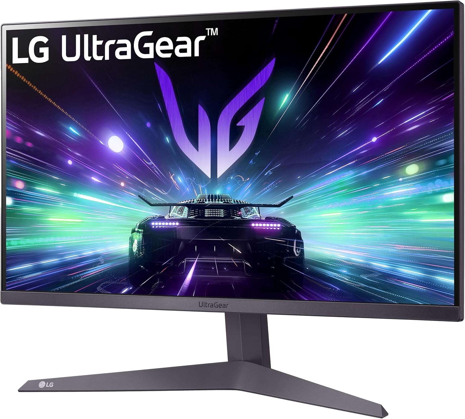 Gaming მონიტორი LG UltraGear 24" HDR 180 Hz Gaming Monitor (24GS50F-B) 24" 16:9 VA Panel HDMI | DisplayPort Full HD 1080p (1920 x 1080) at 180 Hz FreeSync 5 ms (GtG) Response Time 3000:1 Static Contrast Ratio 250 nits Brightness 16.7 Million Colors with HDR10 3.5mm Audio Jack