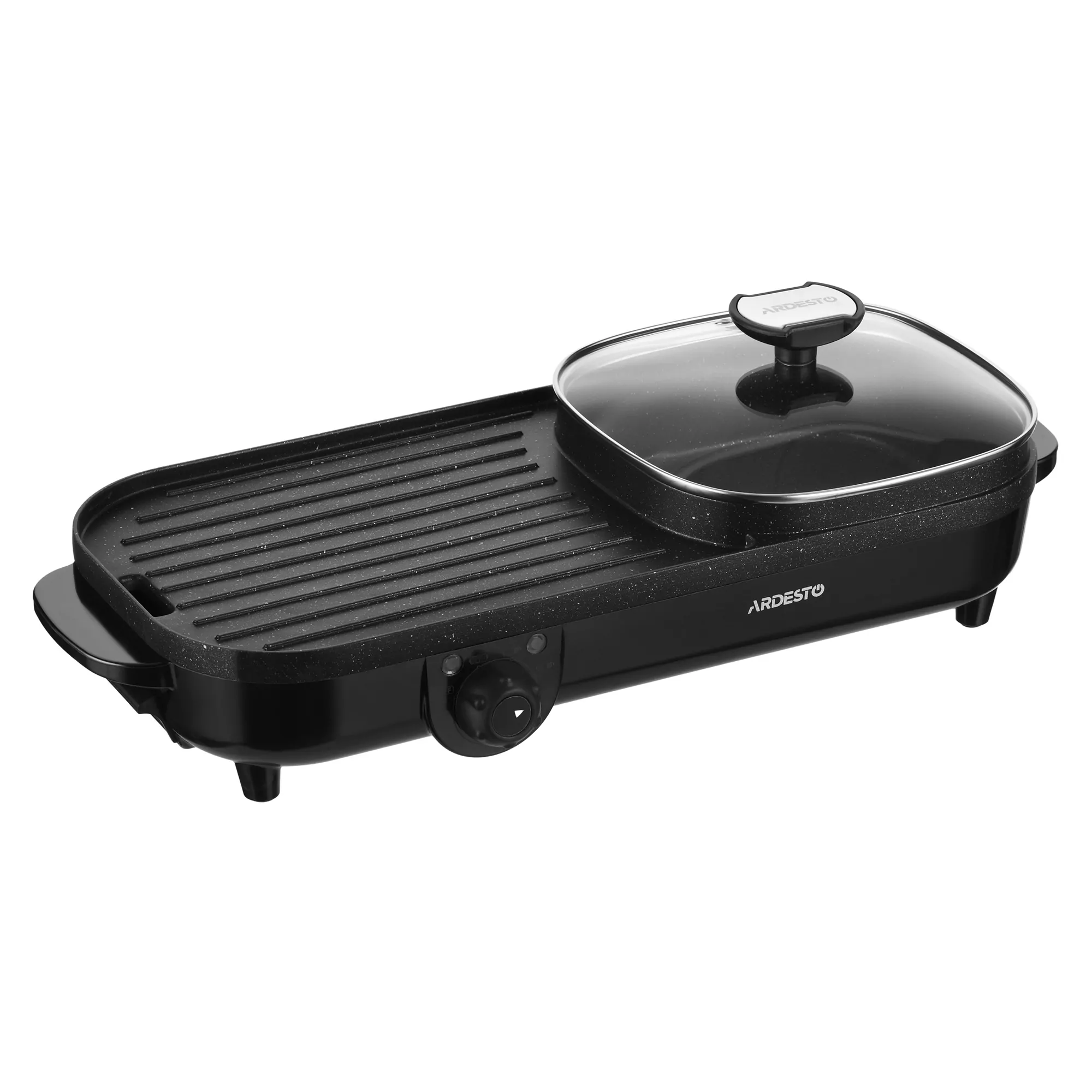 ელექტრო გრილი ARDESTO GHP-5BL | 1500 W , grill / cooking / grill + cooking , 1.8 L | 24,5 х 20,0