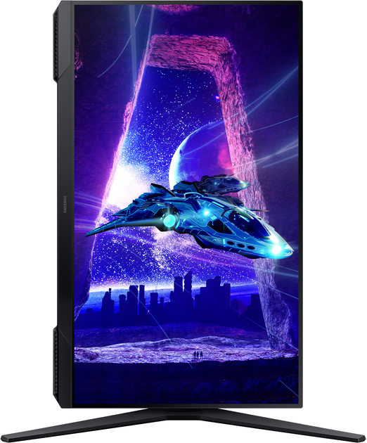 Gaming მონიტორი Samsung 24" LS24DG300EIXCI Odyssey G3 24", VA, 1920x1080 (Full HD), 1 ms, 180 Hz, AMD FreeSync, 250 cd/m2, 178°/178°, HDMI, DisplayPort, black