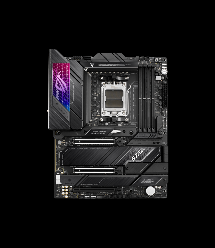 დედა დაფა ASUS Motherboard ROG STRIX X670E-E GAMING WIFI sAM5 X670 4xDDR5 M.2 HDMI DP WiFi BT ATX