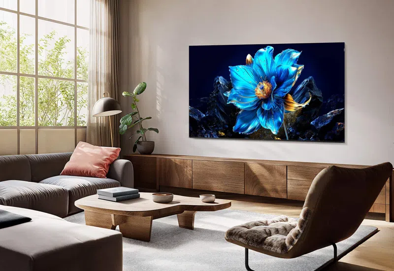 ტელევიზორი TCL P7K-UK (43P7K) QLED, Direct LED TV, 4K HDR TV, Smart TV Powered by Google TV
