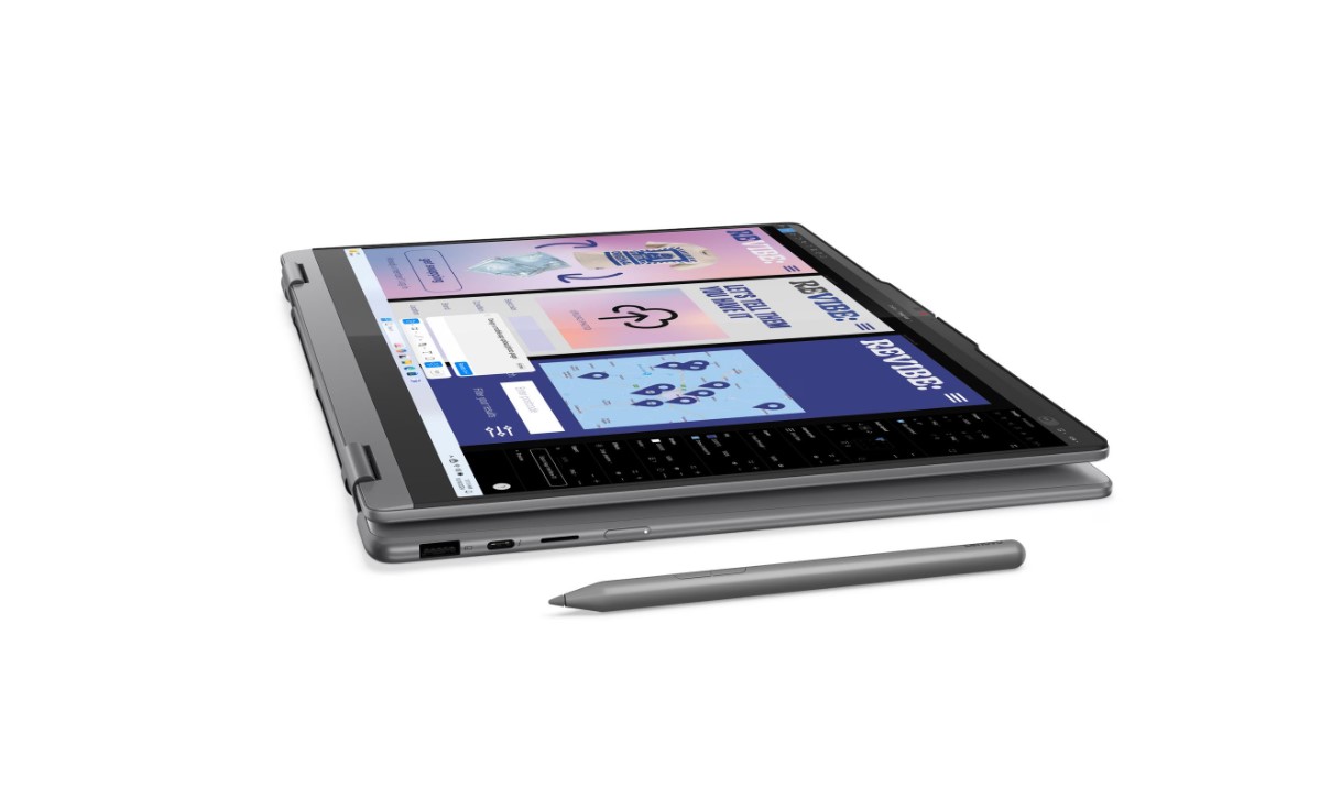 ნოუთბუქი / Lenovo / Ideapad / Yoga 7 2-in-1 16''  2.8K  OLED Touch  Ultra 7 256V 16GB 1TB SSD Integrated Arc Graphics Luna Grey