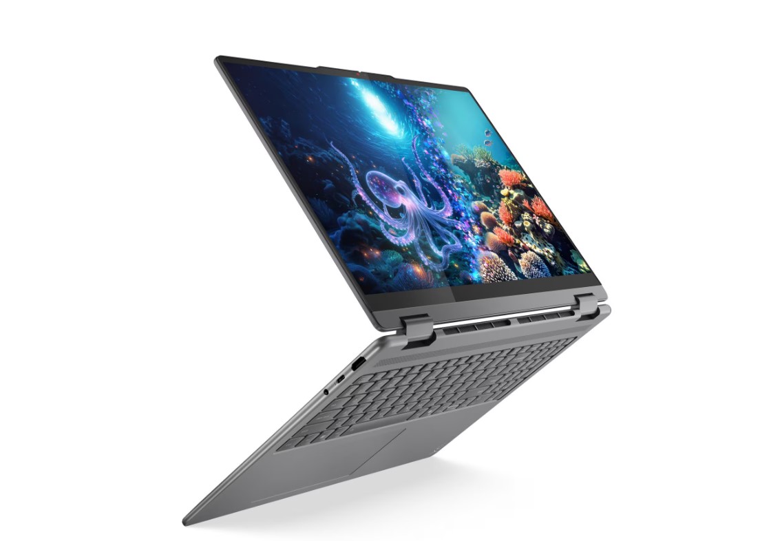 ნოუთბუქი / Lenovo / Ideapad / Yoga 7 2-in-1 16''  2.8K  OLED Touch  Ultra 7 256V 16GB 1TB SSD Integrated Arc Graphics Luna Grey