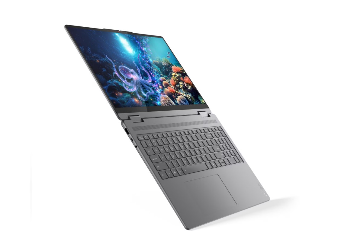 ნოუთბუქი / Lenovo / Ideapad / Yoga 7 2-in-1 16''  2.8K  OLED Touch  Ultra 7 256V 16GB 1TB SSD Integrated Arc Graphics Luna Grey