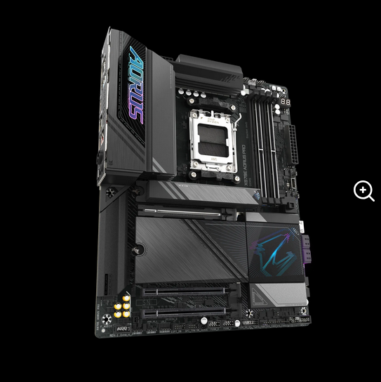 დედადაფა GIGABYTE X870E AORUS PRO ICE AMD AM5 LGA 1718 Motherboard, ATX, DDR5, 4X M.2, PCIe 5.0, USB4, WIFI7, 2.5GbE LAN, EZ-Latch, 2-Year Warranty