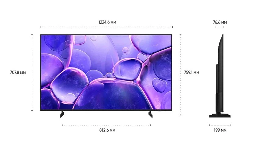 ტელევიზორი TV / LED / Samsung / TV 55"(140cm) / (UE55U8000FUXRU)
