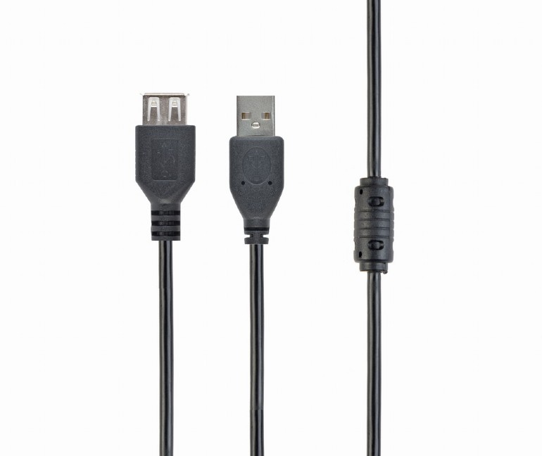 USB2.0 კაბელის გამაგრძელებელი extension cable 15 ft 4.5m (CCP-USB2-AMAF-15)
