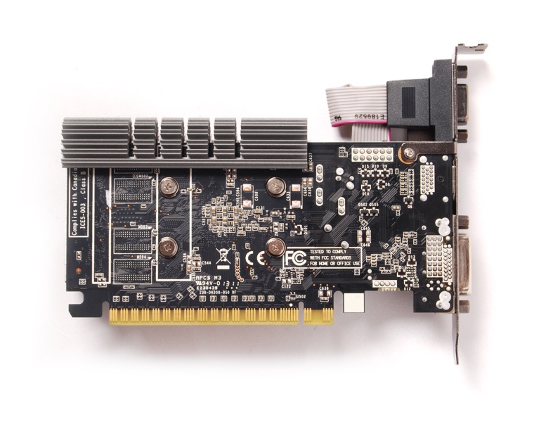 ვიდეო ბარათი ZOTAC Graphic Adapter GeForce GT 730 4GB DDR3 (ZT-71115-20L) | DVI 1 , HDMI 1 , DisplayPort  N/A  ,VGA	1