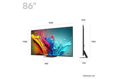 ტელევიზორი TV / MiniLED / LG / TV 100"(254cm) / (100QNED86A6.AMCN)