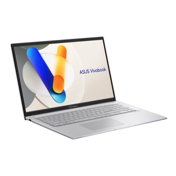 ნოუთბუქი ASUS Vivobook 17 X1704VA-AU651 17.3" 1920 x 1080, IPS, 60 Hz, Intel Core i5 1335U, 16 GB DDR4, SSD 512 GB, integrated graphics card, no OS, silver lid color, 50 Wh battery