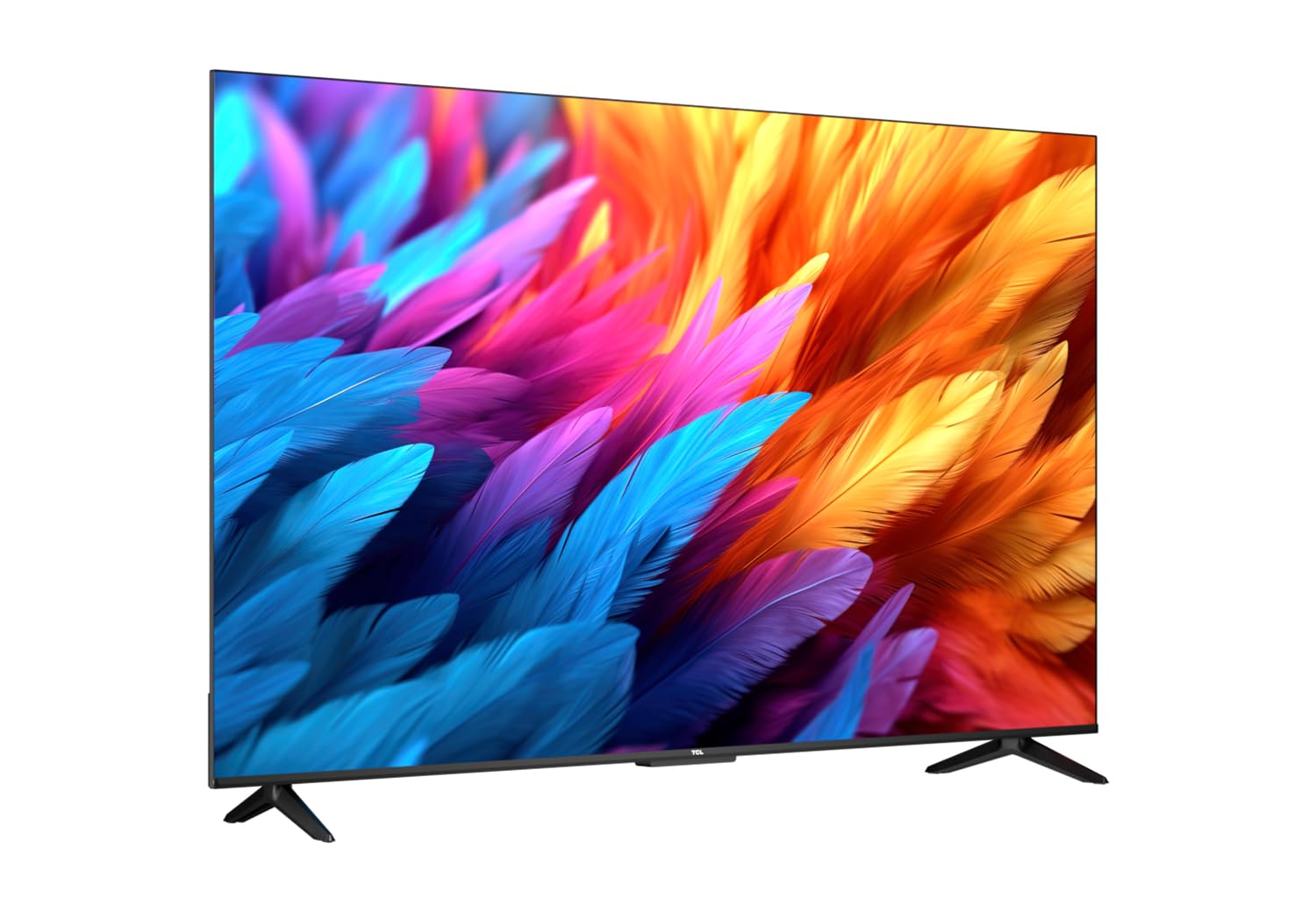 ტელევიზორი TCL TV 55"(140cm)/ 55V6B (2024) Edgeless Design Google TV 4K Hey Google HDR10 BT5.0 Wi-Fi(2.4G+5G) LAN , USB 2.0 Dolby Audio 2x10w