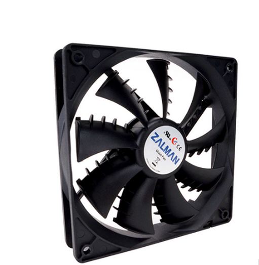 ZALMAN Case Fan ZM-F3(SF) 120MM, 1700RPM ± 15% - 2800RPM ± 10%, 3PIN, BLACK