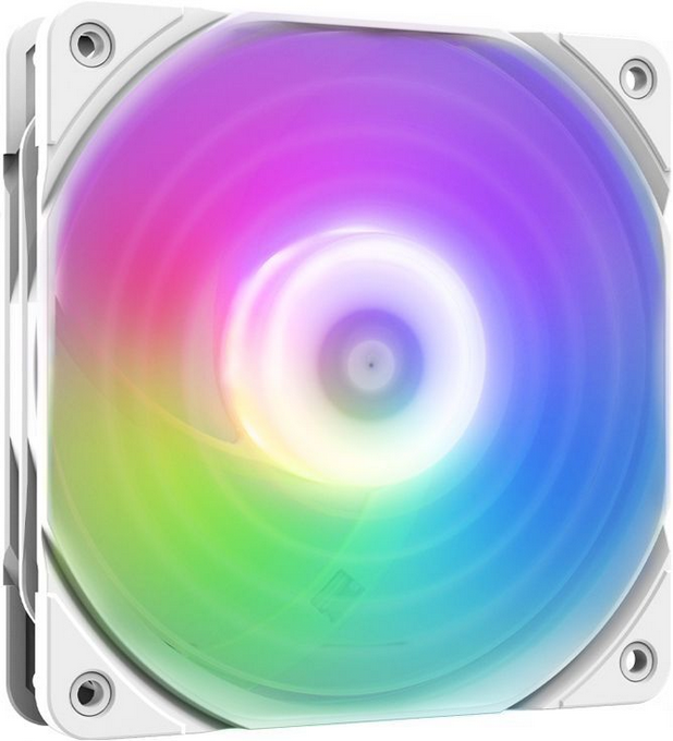 Zalman Case Fan AF120R ARGB 120mm, 800-1500rpm, 4pin, PWM, 3pin+5VARGB, 24,3dBa, white