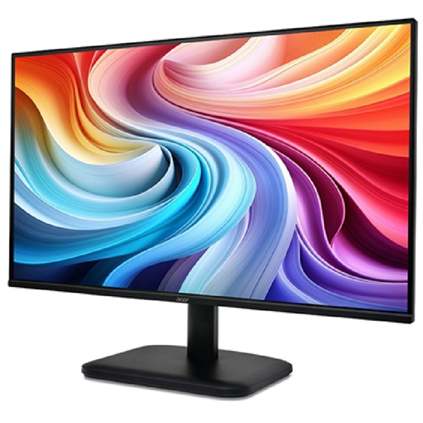 მონიტორი Acer UM.HE1EE.G01 EK1, 27", Monitor, FHD, IPS, HDMI, VGA, Black