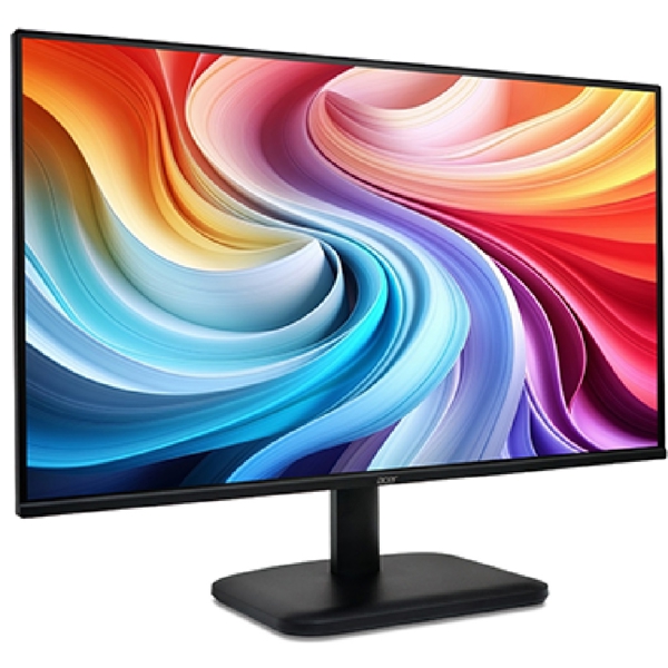 მონიტორი Acer UM.QE1EE.G01 EK1, 23.8", Monitor, FHD, IPS, HDMI, VGA, Black