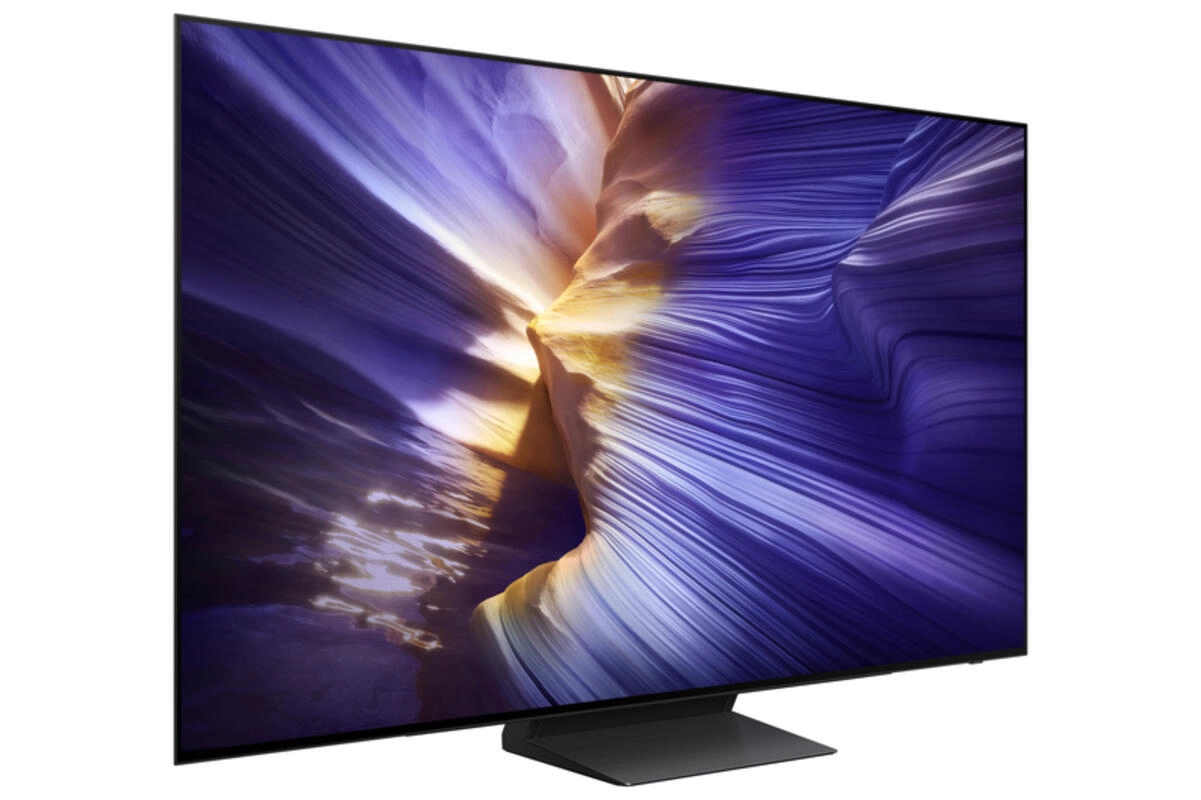 ტელევიზორი TV / OLED / Samsung / TV 65"(165cm) / (QE65S90FAEXRU / TV 4K 3840x2160 120Hz (Up to 144Hz)