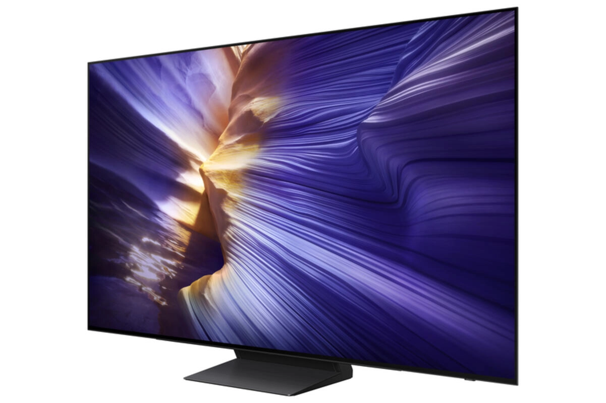 ტელევიზორი TV / OLED / Samsung / TV 65"(165cm) / (QE65S90FAEXRU / TV 4K 3840x2160 120Hz (Up to 144Hz)