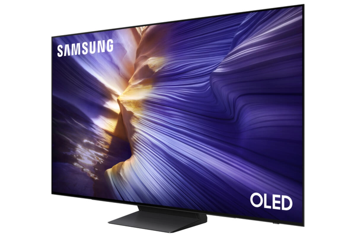 ტელევიზორი TV / OLED / Samsung / TV 65"(165cm) / (QE65S90FAEXRU / TV 4K 3840x2160 120Hz (Up to 144Hz)