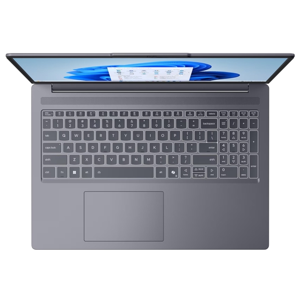 ნოუთბუსი Lenovo IdeaPad Slim 3 15IRH10R (Model: 83K4000ERK) 15.3" WUXGA (1920x1200) IPS 300nits Anti-glare, 45% NTSC, 60Hz | Intel Core 5 210H, 8C (4P + 4E) / 12T, P-core 2.2 / 4.8GHz, E-core 1.6 / 3.6GHz, 12MB 8GB Soldered DDR5-4800 + 8GB SO-DIMM DDR5-4800 1TB SSD M.2 2242 PCIe 4.0x4 NVMe Integrated Intel Graphics 2Y