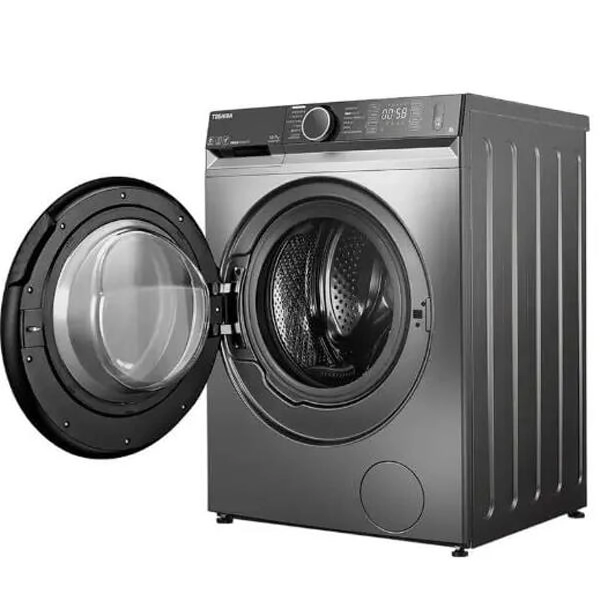 სარეცხი+საშრობი მანქანა Toshiba TWD-BM110GF4UZ(SK), 10/7Kg, A, 1400Rpm, 76Db, Washing+Dryer Machine, Grey