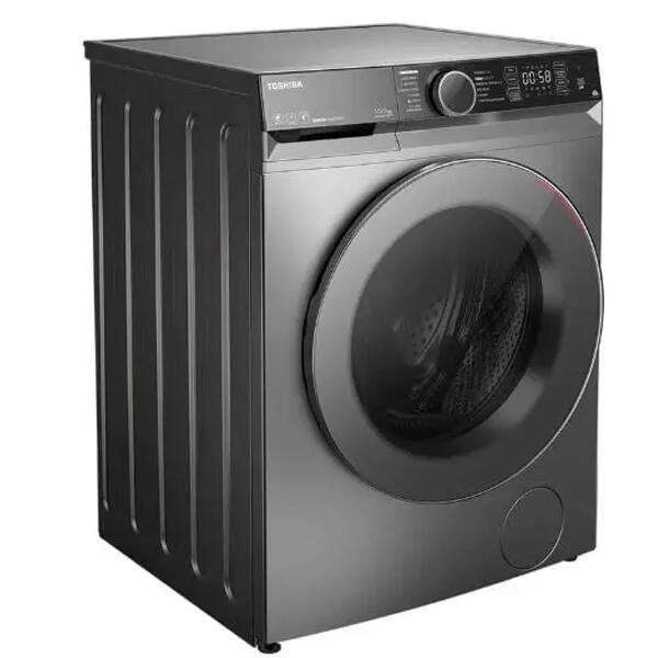 სარეცხი+საშრობი მანქანა Toshiba TWD-BM110GF4UZ(SK), 10/7Kg, A, 1400Rpm, 76Db, Washing+Dryer Machine, Grey
