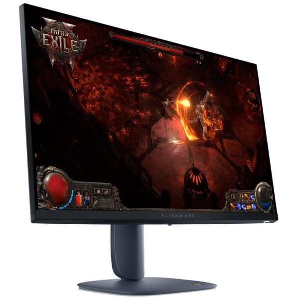 Gaming მონიტორი Dell Alienware 27 Gaming Monitor - AW2725DM (210-BQWQ) | 27" | WQHD 2560 x 1440 at 180Hz | Fast IPS | 1ms GTG (Extreme Mode) | 400 cd/m2 | NVIDIA® G-SYNC® Compatible AMD FreeSync™ | 2 HDMI ports , 1 DisplayPort 1.4 , 2 USB 5Gbps Type-A , 1 USB 5Gbps Type-B | 100 x 100 | 3 Year