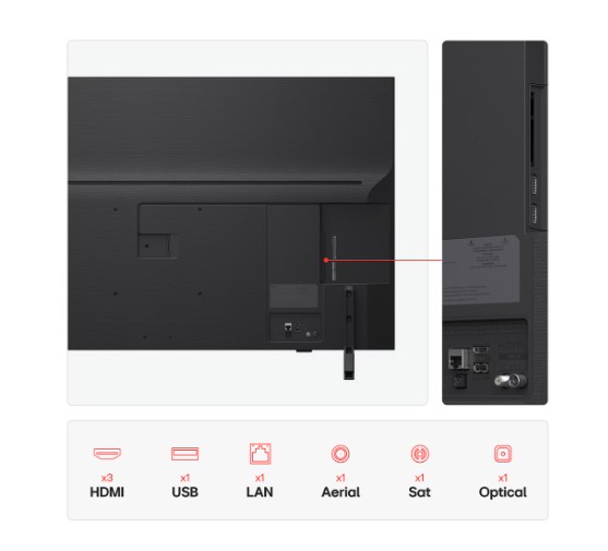ტელევიზორი 50 inch LG QNED AI QNED82 4K Smart TV 2025   (50QNED82A6B)
