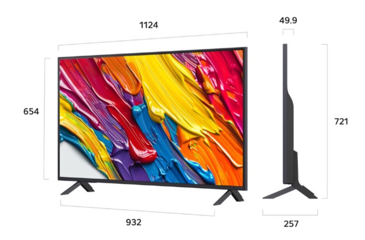 ტელევიზორი 50 inch LG QNED AI QNED82 4K Smart TV 2025   (50QNED82A6B)