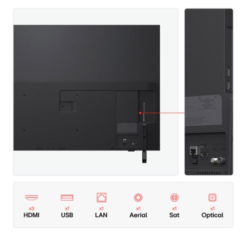 ტელევიზორი / 55 inch / LG / QNED / 4K Smart TV 2025 / (55QNED82A6B)