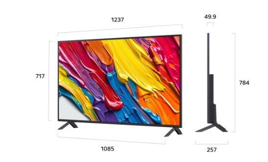 ტელევიზორი / 55 inch / LG / QNED / 4K Smart TV 2025 / (55QNED82A6B)
