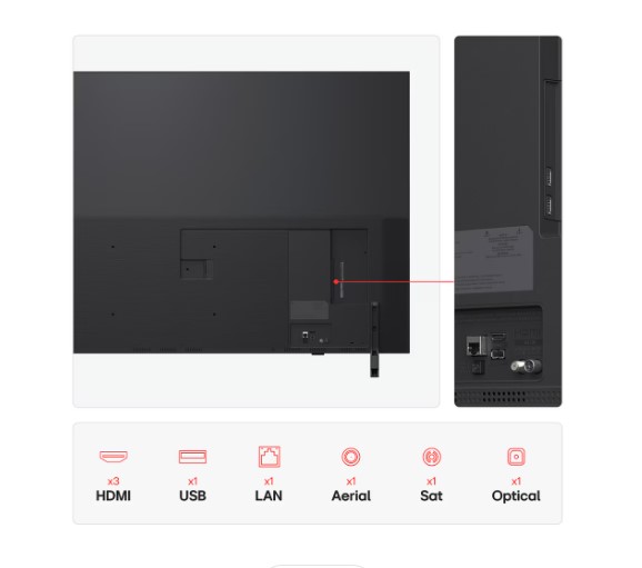 ტელევიზორი / LG 65 inch / QNED AI (65QNED82A6B) 4K Smart TV 2025