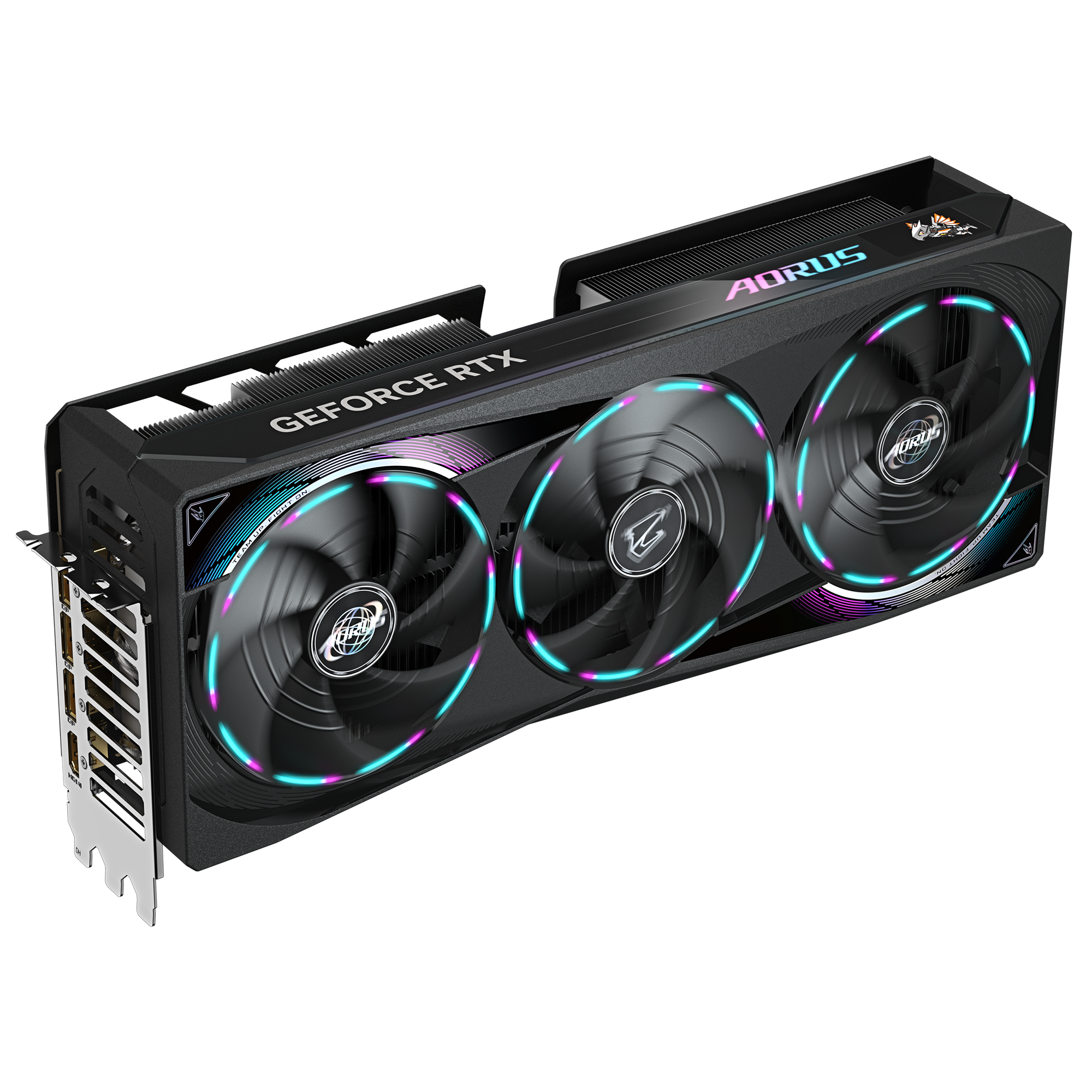 ვიდეო ბარათი GIGABYTE AORUS GeForce RTX™ 5080 MASTER 16G (GV-N5080AORUS M-16GD) | 2805 MHz (Reference: 2617 MHz) | DisplayPort 2.1b x3 HDMI 2.1b x1 | L=360 W=150 H=75 mm