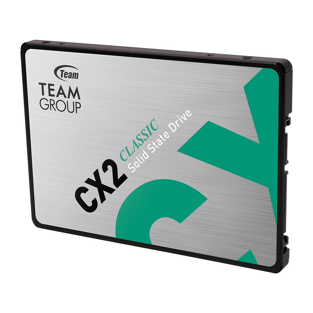 SSD დისკი TEAM 2.5" SATA3 CX2 2TB, T253X6002T0C101, R/W: up to 540/490 MB/s