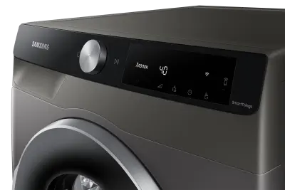 საშრობი მანქანა Dryer/ Samsung /DV90T6240LX/LP/PROMO 9 KG, Heat Pump, A+++, 60 x 85 x 60, SMART, Gray