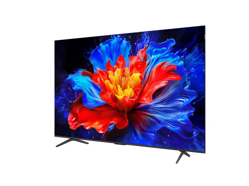 ტელევიზორი TCL 75P8K QLED, 75", 4K UHD, USB, HDMI, LAN, BT, WIFI, Black